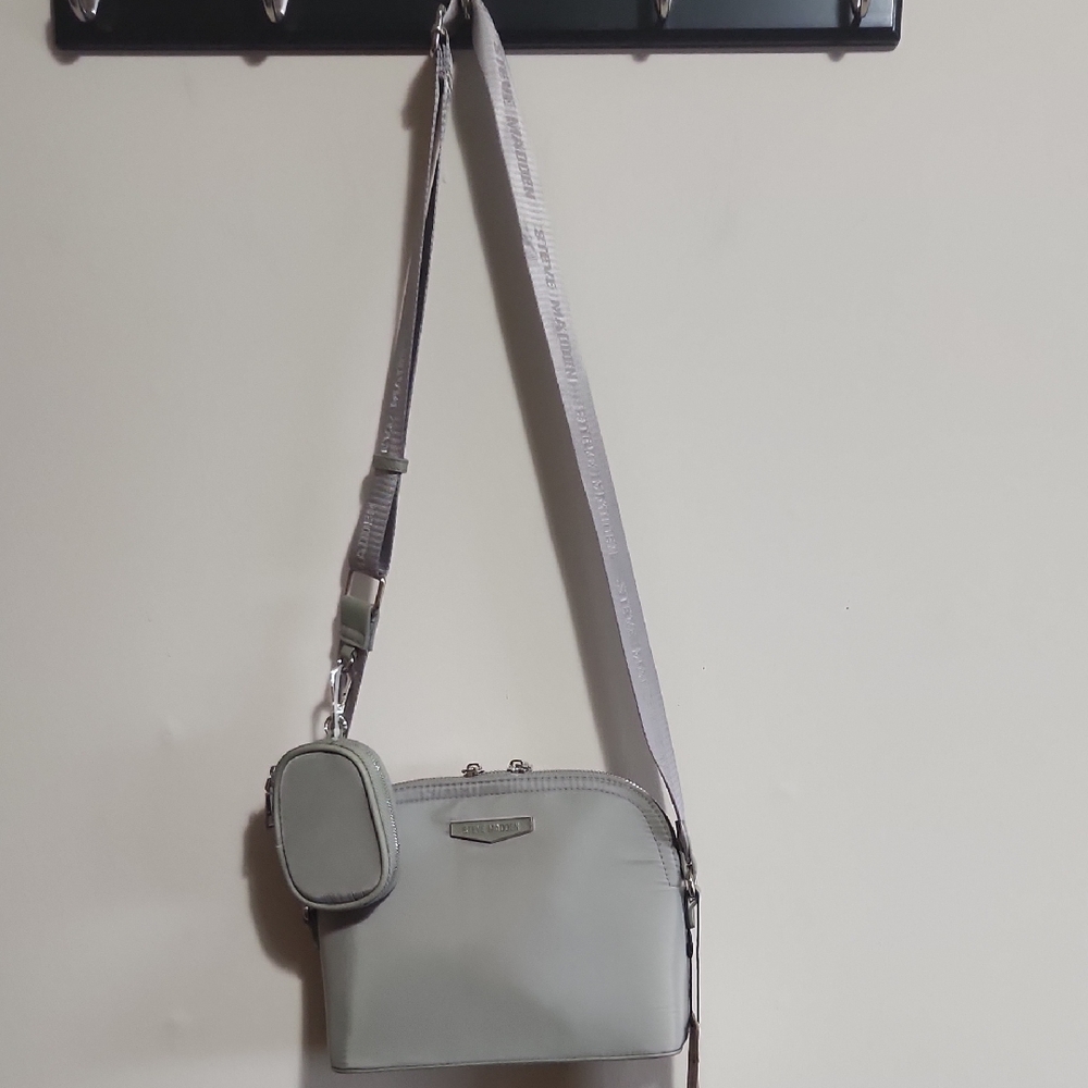 Elegant Gray Crossbody Bag